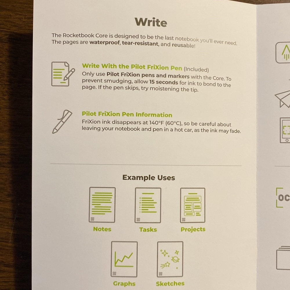 Rocketbook Core reusable notebook - Picture 3 of 5